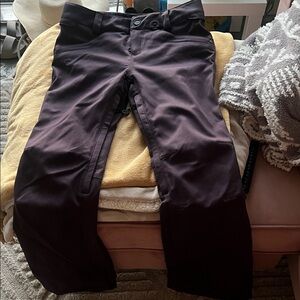 Dark Purple Snowboarding Pants